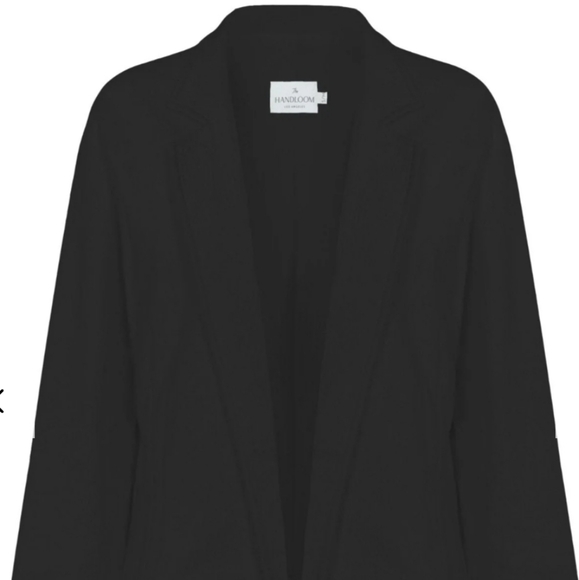 The Handloom Los Angeles Pera Blazer - Black Jacket - Picture 5 of 7